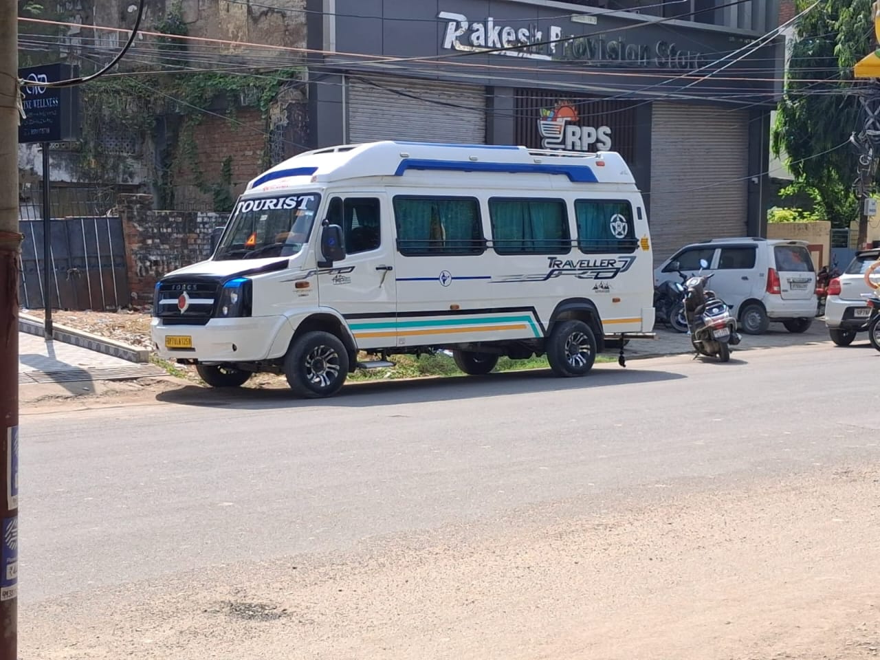 Tempo Traveller Exterior View